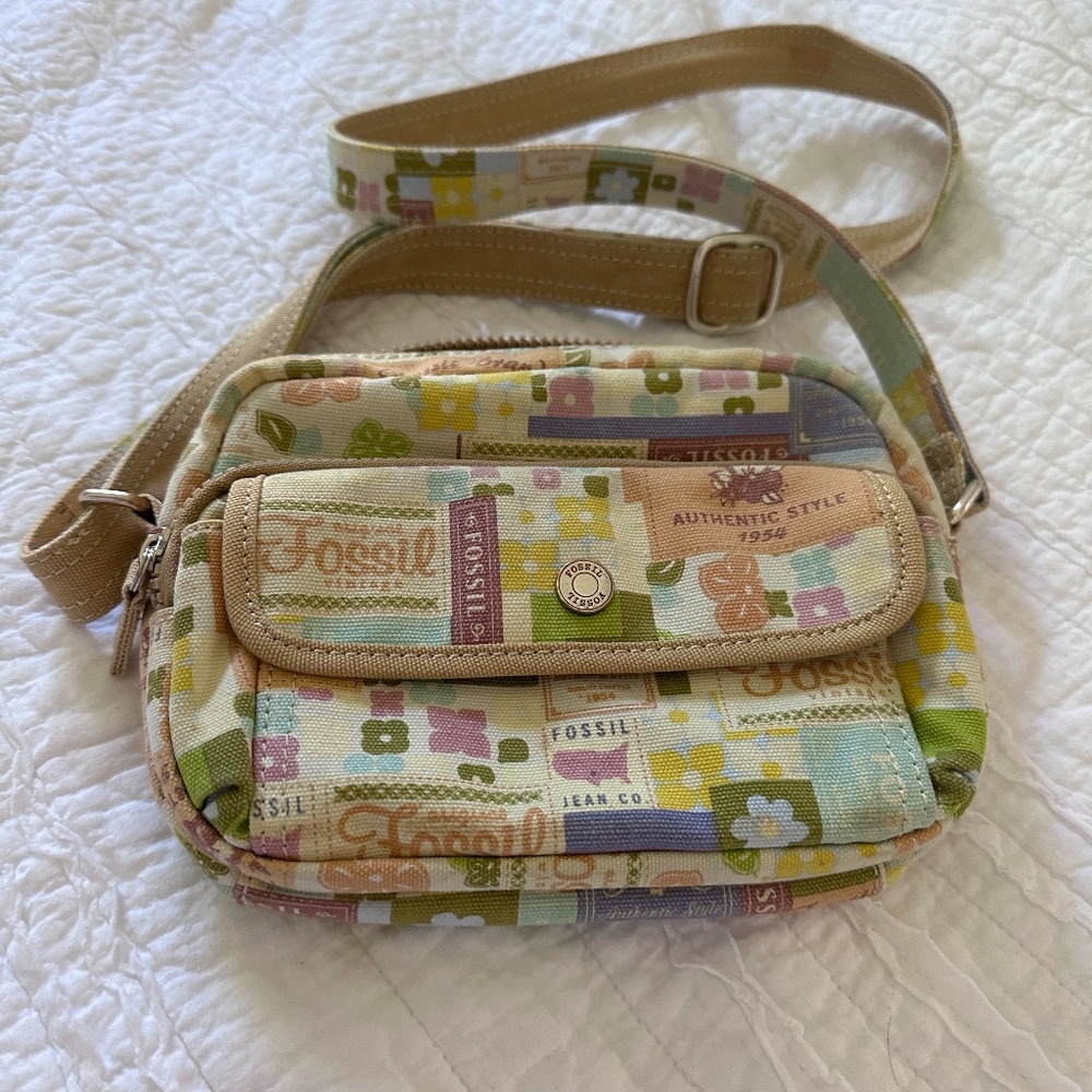 Fossil Crossbody Bag (Cloth)